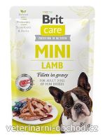 Psi - krmivo - Brit Care Dog Mini Lamb fillets in gravy