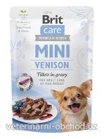 Psi - krmivo - Brit Care Dog Mini Venison fillets in gravy