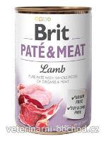 Psi - krmivo - Brit Dog konz Paté & Meat Lamb