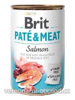 Psi - krmivo - Brit Dog konz Paté & Meat Salmon