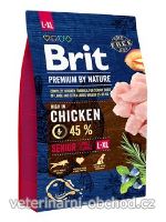 Psi - krmivo - Brit Premium Dog by Nature Senior L+XL